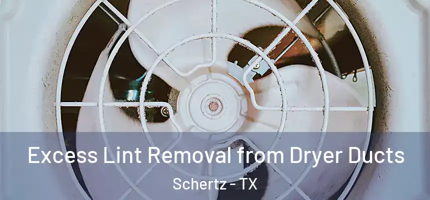 Excess Lint Removal from Dryer Ducts Schertz - TX